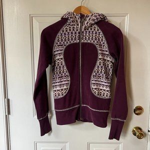 Lululemon Special Edition Nordic Knit Fair Isle Magenta Scuba